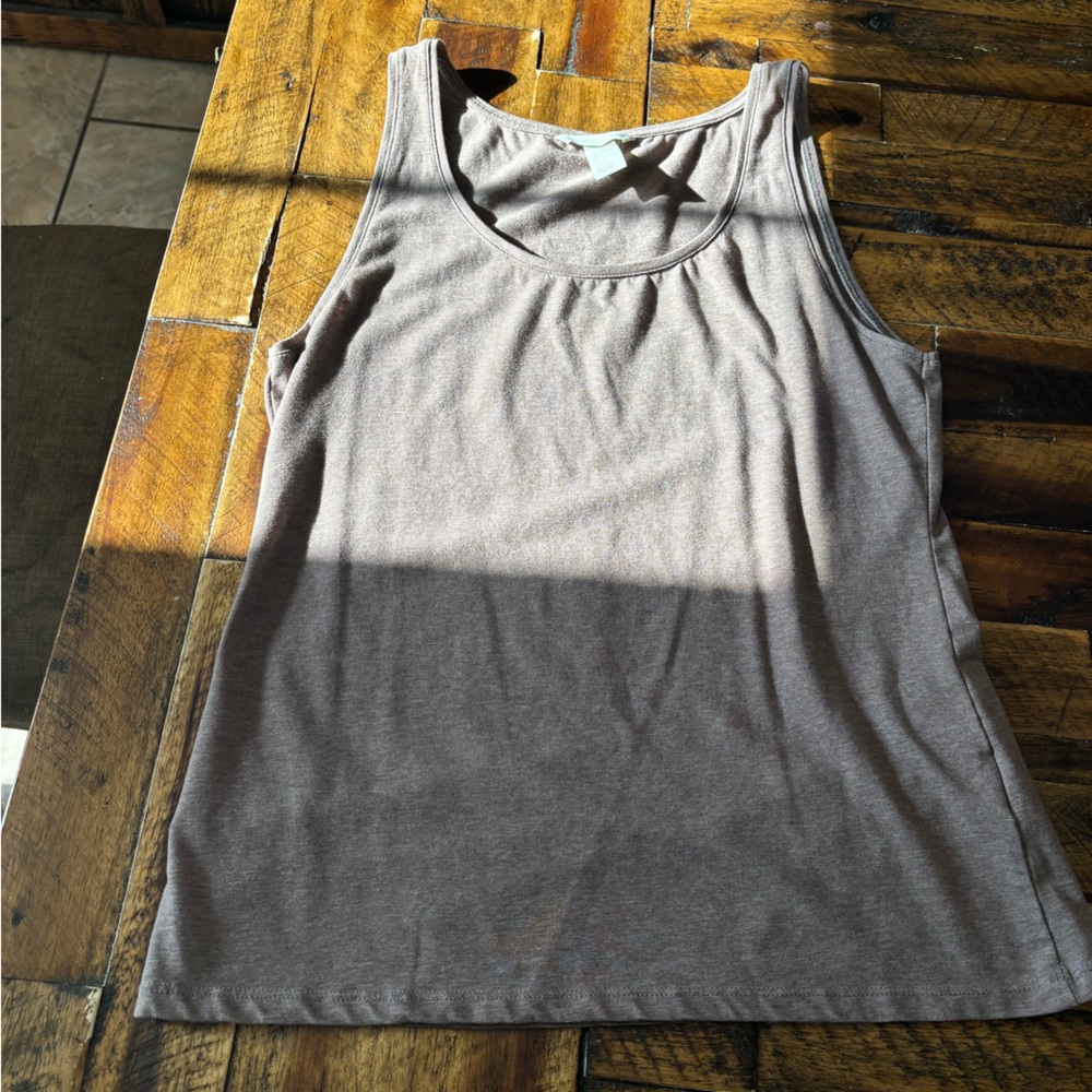 H&M Light Brown Tank Top